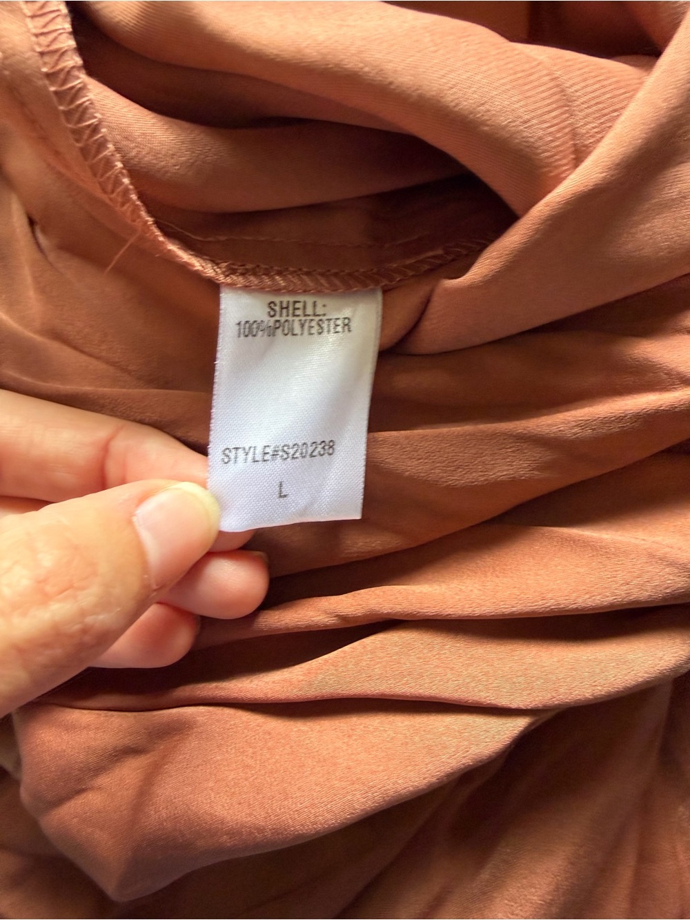 Mustard Seed Rust-Brown Wide Leg V-Neck Jumpsuit - Picture 11 of 12